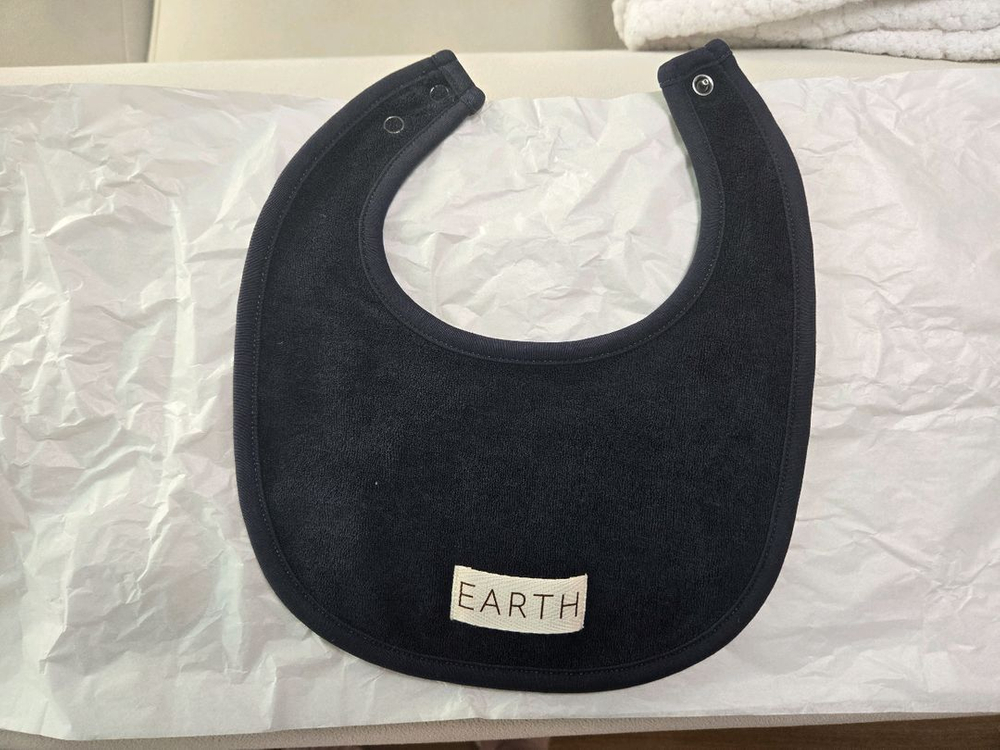 얼쓰빕 턱받이 딥 네이비 새상품 이미지