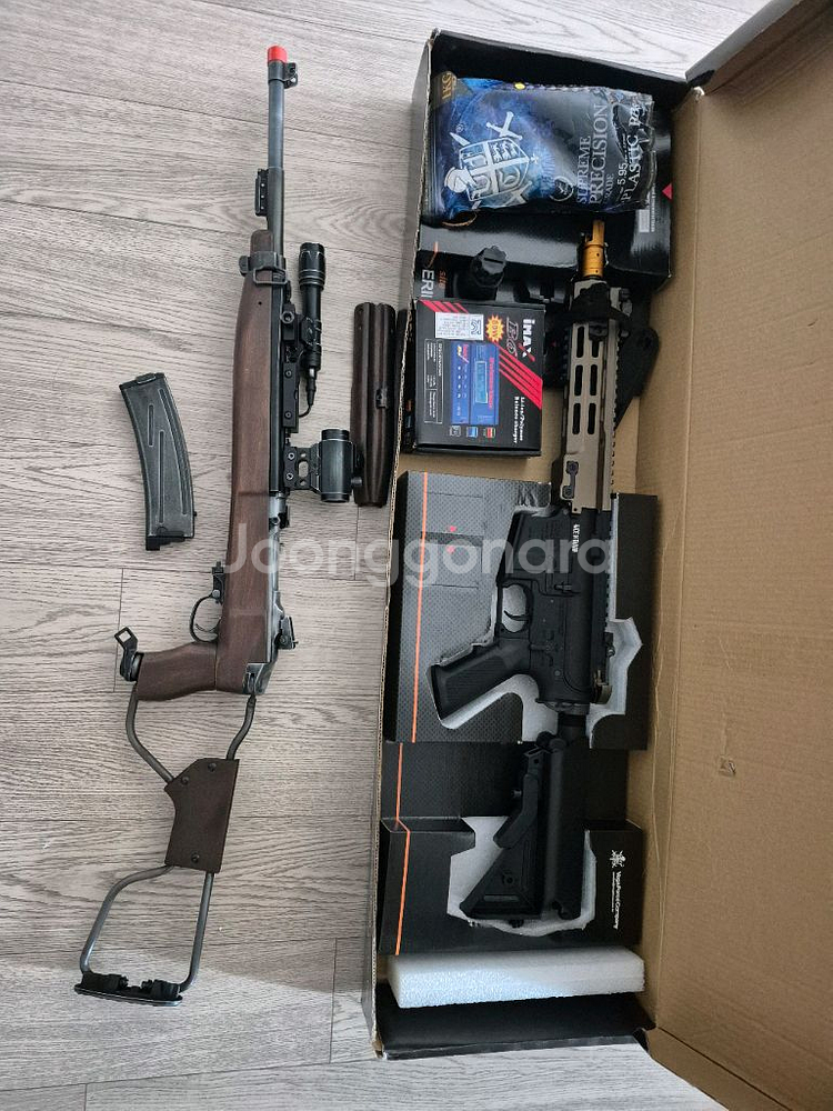 킹암스 m2 파라트루퍼, vfc발터pdp, 아발론3개 일괄로--5