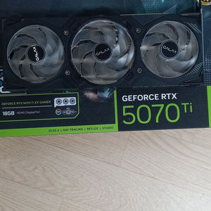 갤럭시 게이밍ex 5070ti 5070 ti 팝니다.