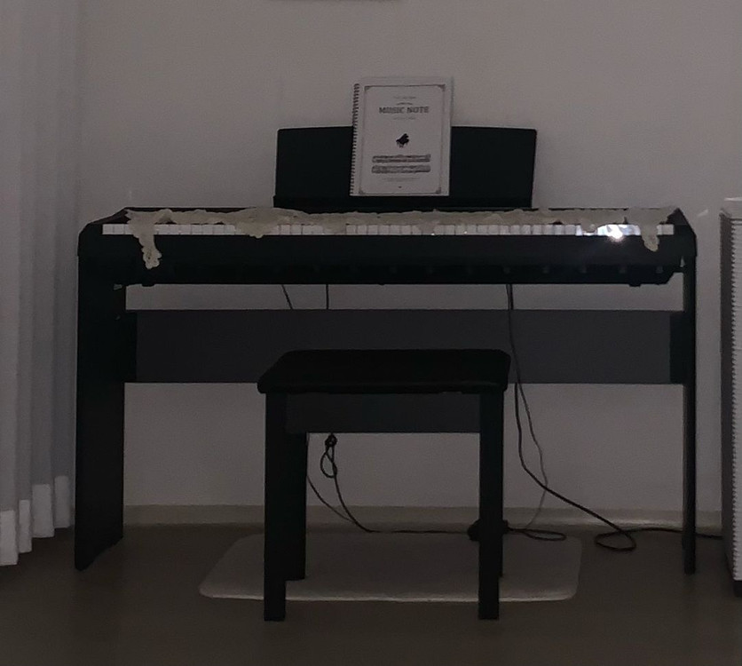 야마하 전자피아노 의자, 페달 세트 이미지