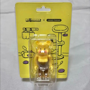 베어브릭 100% 미개봉 춘식이 피규어 카카오프렌즈 굿즈 라이언 이미지