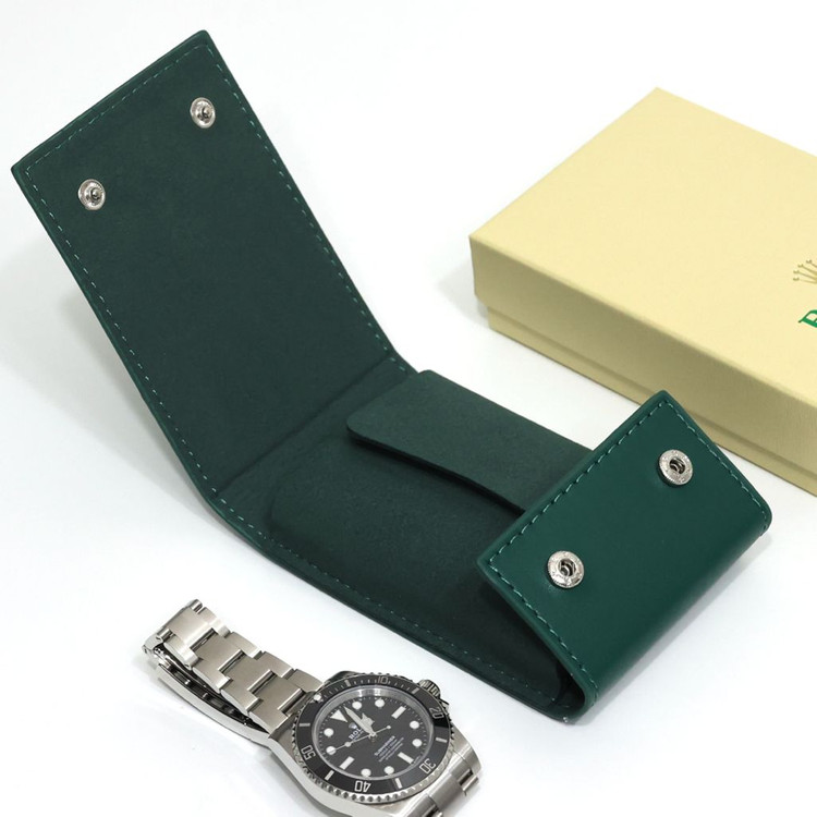 롤렉스 오버홀 가죽 파우치 시계 케이스 이미지