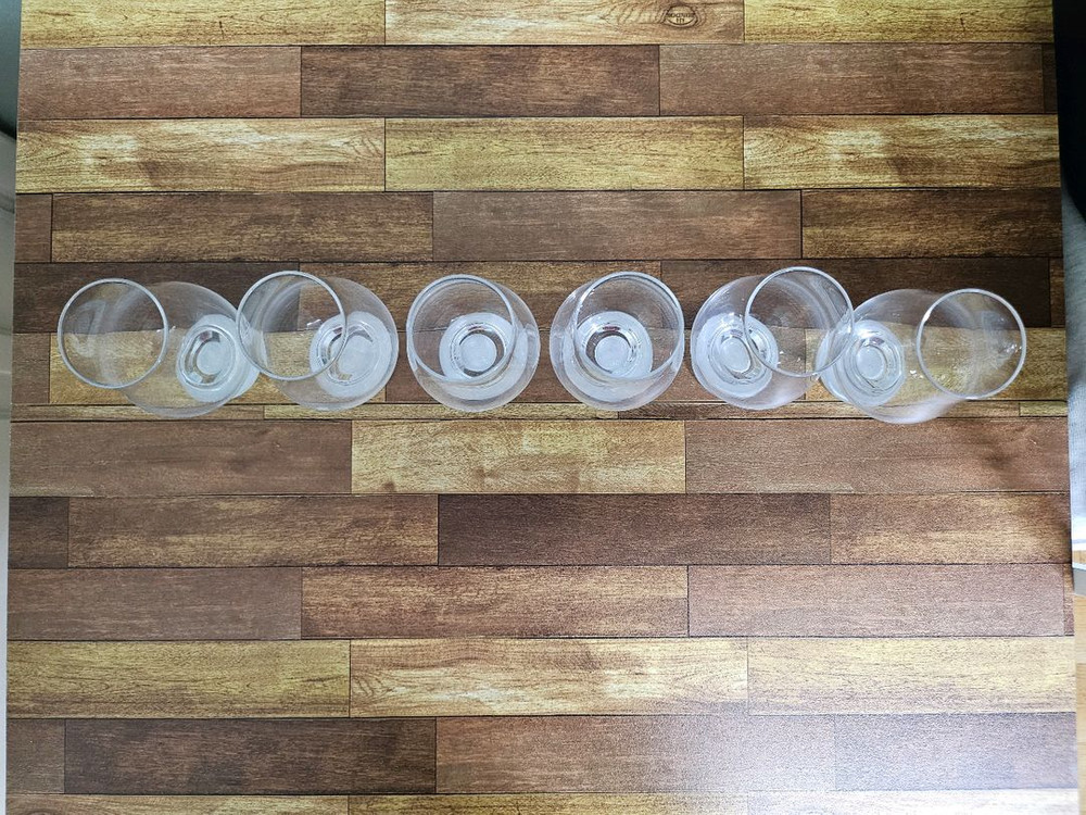 발렌타인, 로열샬루트등 글렌캐런 글라스 6종 세트--2