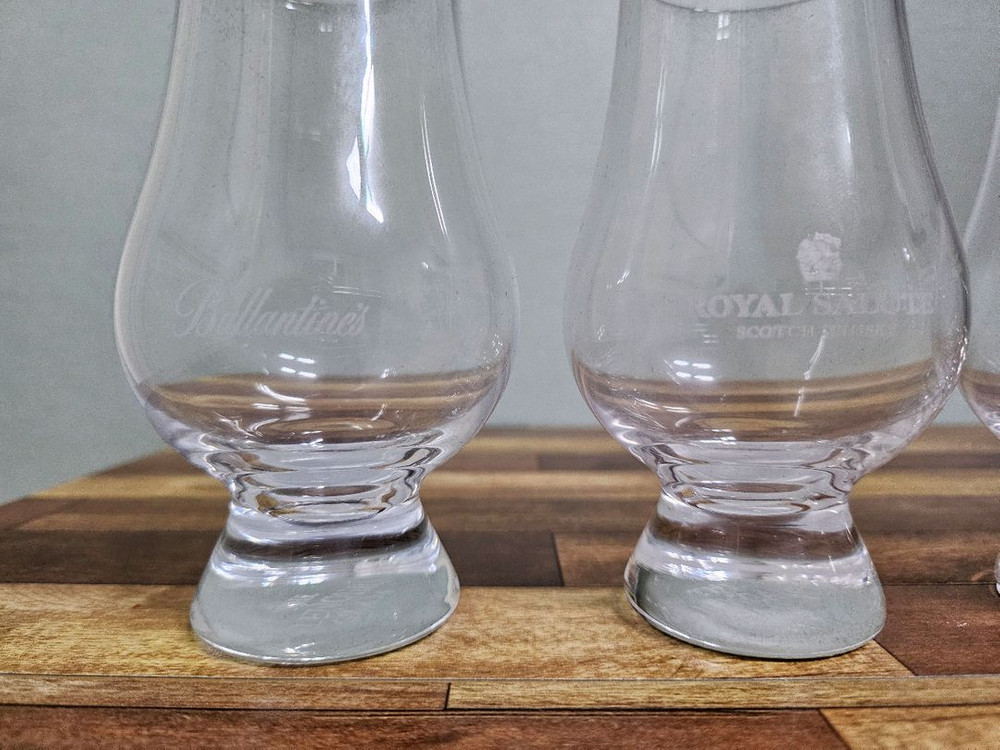 발렌타인, 로열샬루트등 글렌캐런 글라스 6종 세트--3