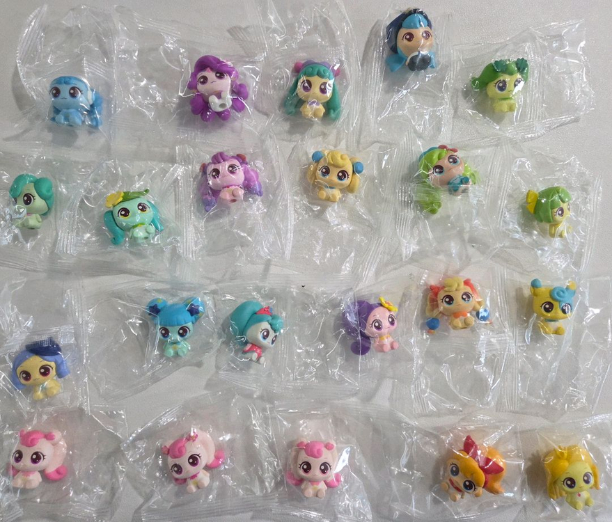 캐치티니핑 미니피규어 꾸래핑 행운핑 하츄핑 해핑 꼼딱핑--0