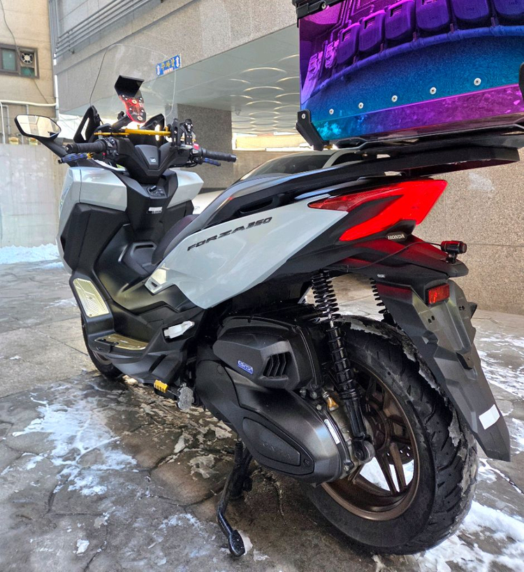 혼다 포르자350 25년식 사용검사 완료, 점검 완료,블박 2채널--7