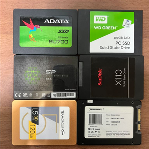 외산 ssd 120, 128 팝니다.