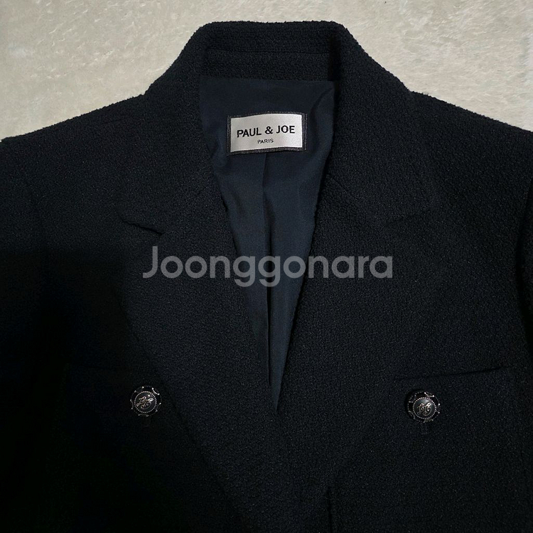 (66)여성 폴앤조 끌레망스 트위드 자켓--1