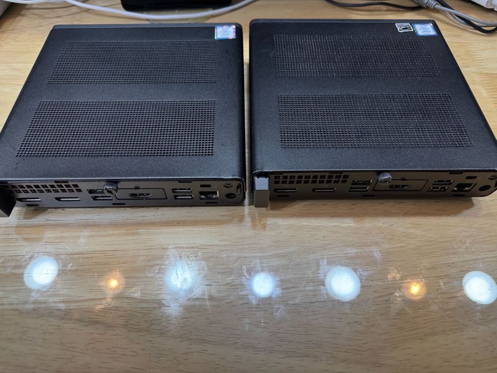 초소형 미니PC HP EliteDesk 800 G4 DM 65W i7-8700 16gb 256gb팝니다--2