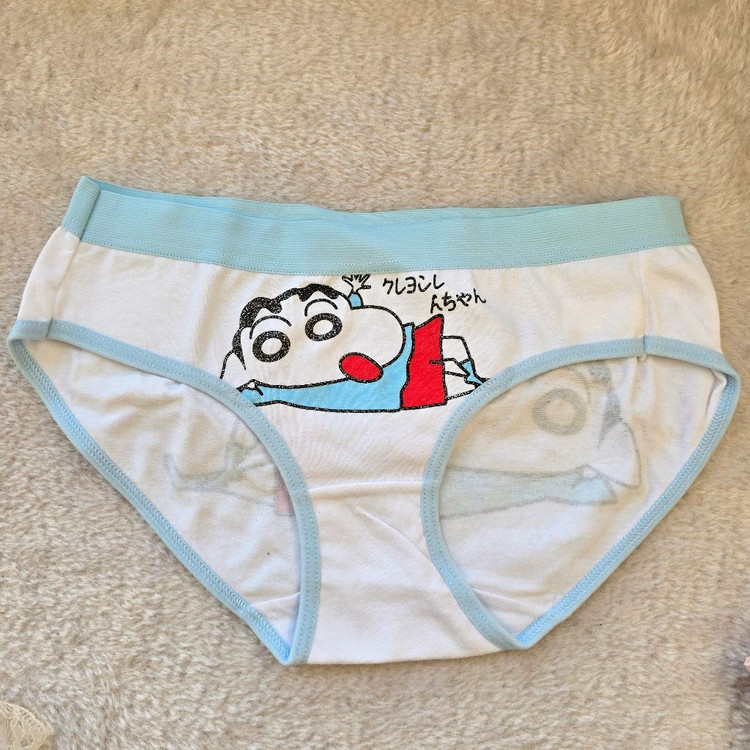 캐릭터 면팬티S(90) 4종 판매 짱구 스펀지밥 부르부르 이미지