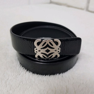 [85/34/정품] 로에베 아나그램 페이던트 블랙벨트