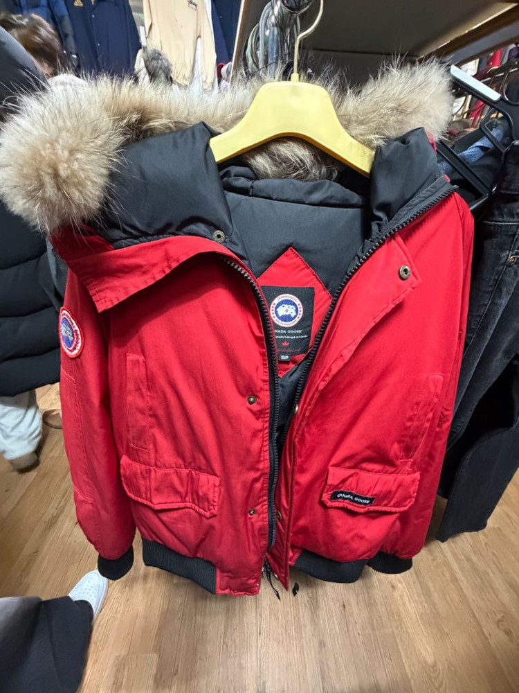 캐나다구스 칠리왁 봄버 패딩 / 레드 / XS 이미지