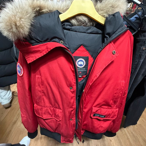 캐나다구스 칠리왁 봄버 패딩 / 레드 / XS 이미지