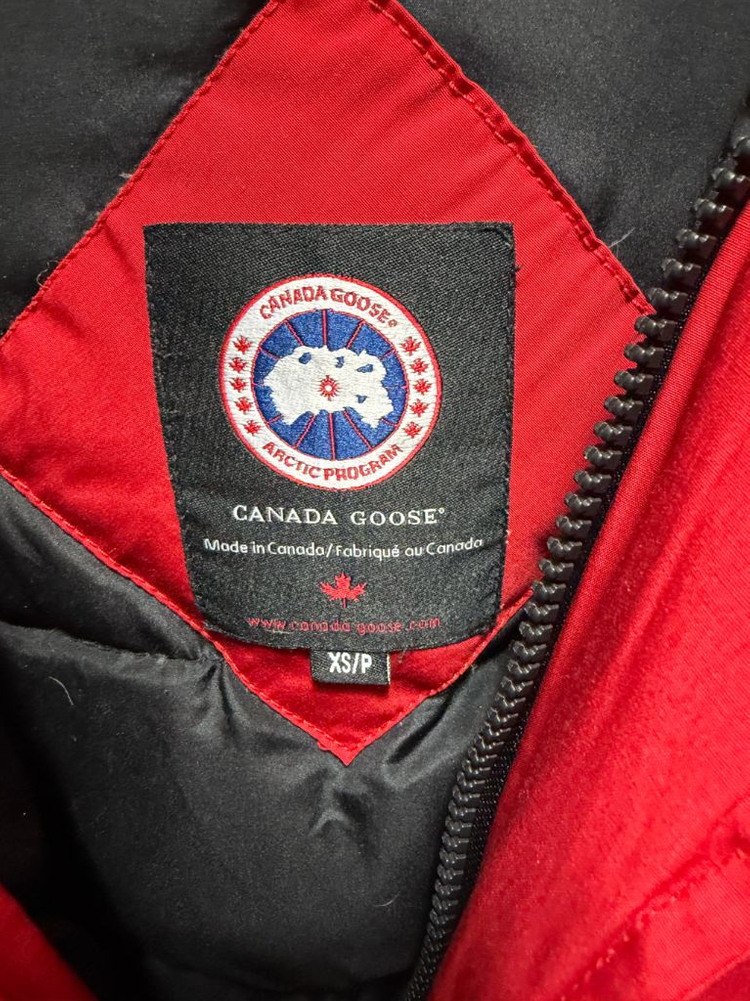 캐나다구스 칠리왁 봄버 패딩 / 레드 / XS 이미지