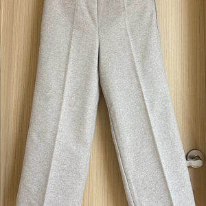 새상품 울바지 울팬츠 울와이드바지 밴딩바지 사이즈L