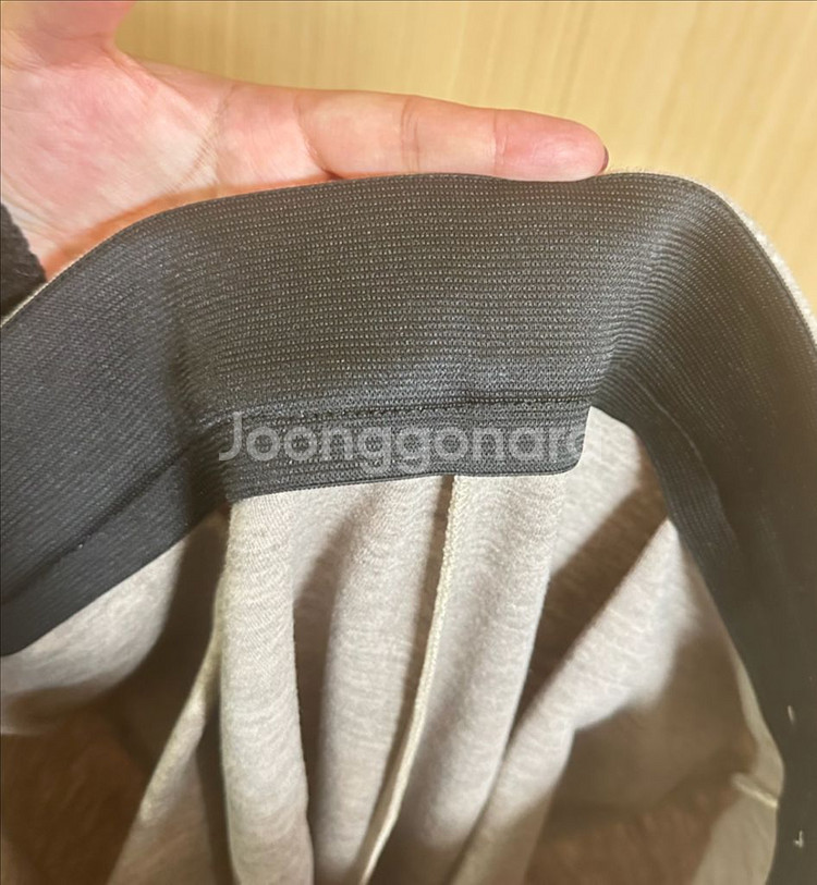 새상품 울바지 울팬츠 울와이드바지 밴딩바지 사이즈L--3