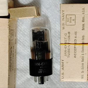 Hytron하이트론 6X5gt/g 정류관 JAN VT-126 미개봉 판매