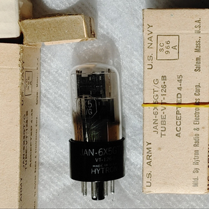 Hytron하이트론 6X5gt/g 정류관 JAN VT-126 미개봉 판매