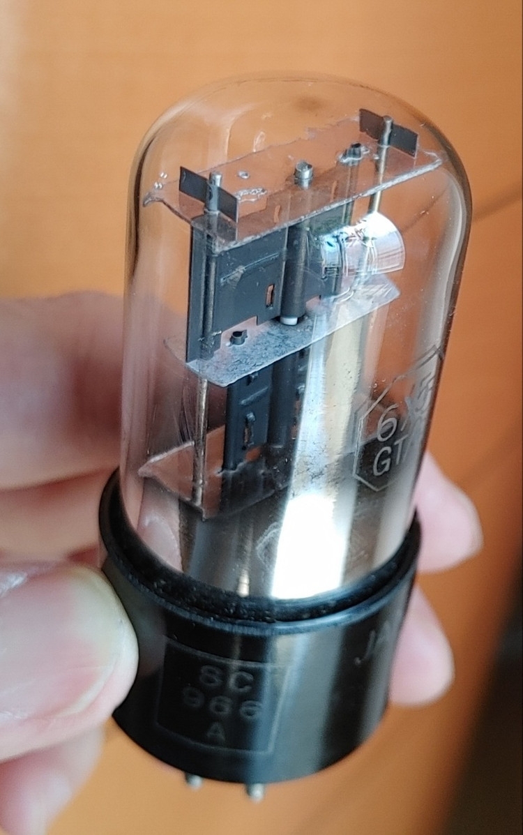 Hytron하이트론 6X5gt/g 정류관 JAN VT-126 미개봉 판매 이미지