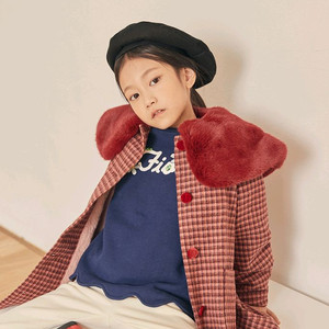 리틀그라운드(TALESCOOP)-체리체크코트(130,9Y)