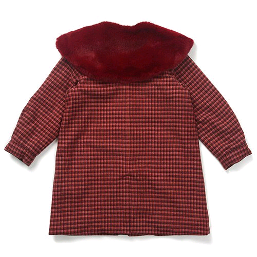 리틀그라운드(TALESCOOP)-체리체크코트(130,9Y)--5