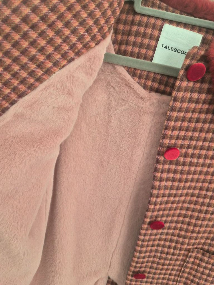 리틀그라운드(TALESCOOP)-체리체크코트(130,9Y)--8