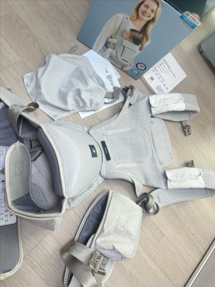 포그내 맥스 플로우 힙시트 아기띠 새상품--0