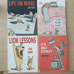 존 에이지 작가 영어 그림책4권