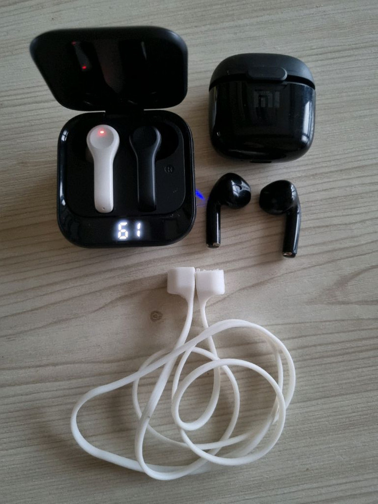무선 이어폰 + 충전케이스 세트 2개--0