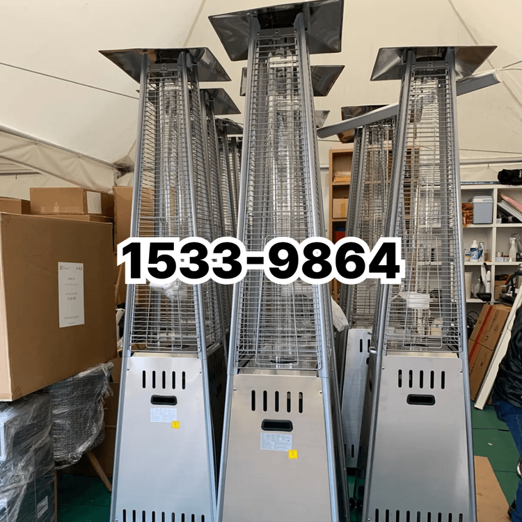 글래스파티오히터 중고 판매합니다 야외가스히터 파티오히터 lpg가스히터 이미지