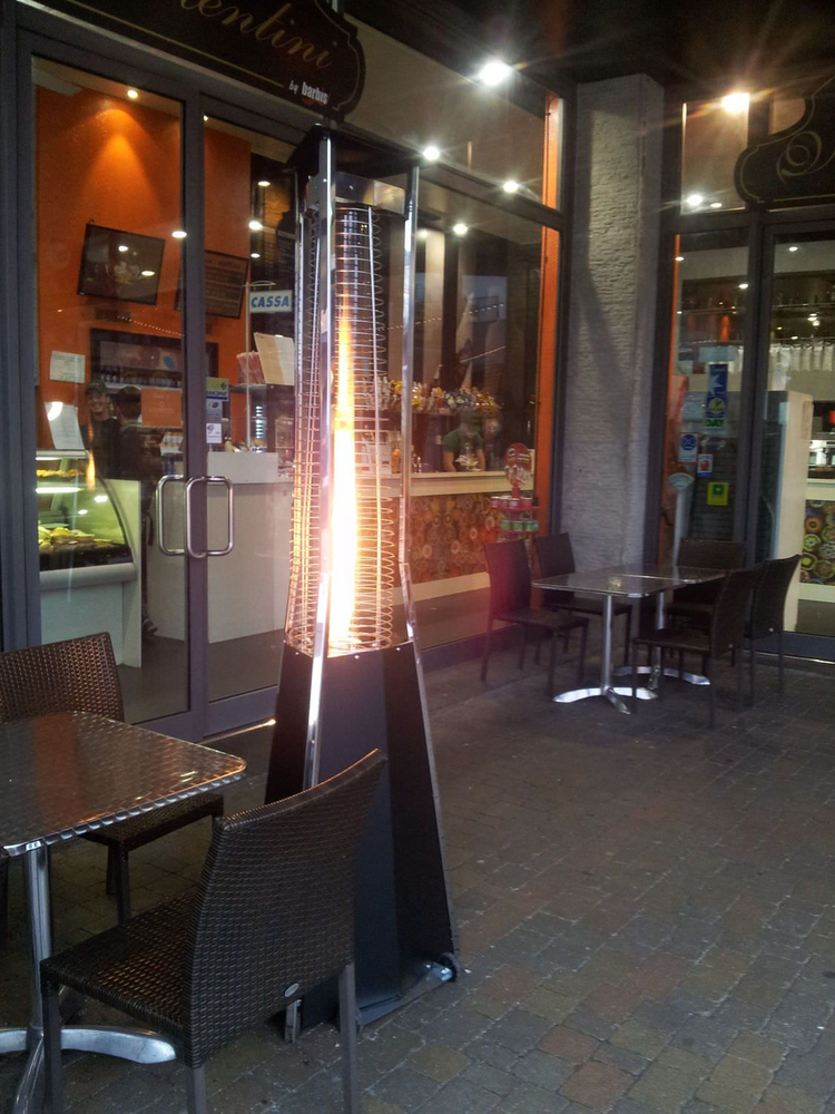 글래스파티오히터 중고 판매합니다 야외가스히터 파티오히터 lpg가스히터 이미지