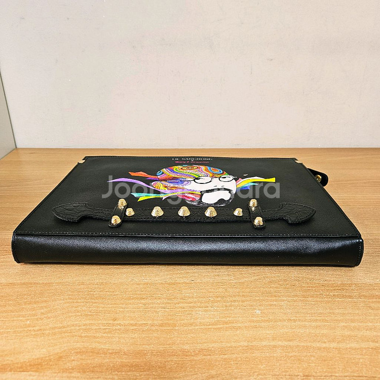 와니지 이상봉 주완식 콜라보 맨즈백, 남자클러치, 손가방--1