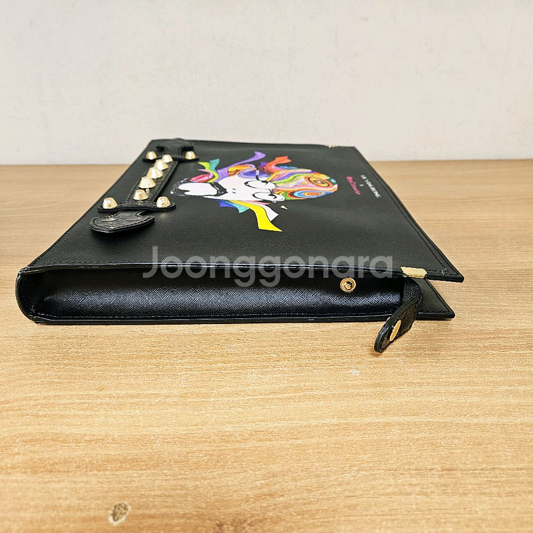 와니지 이상봉 주완식 콜라보 맨즈백, 남자클러치, 손가방--3