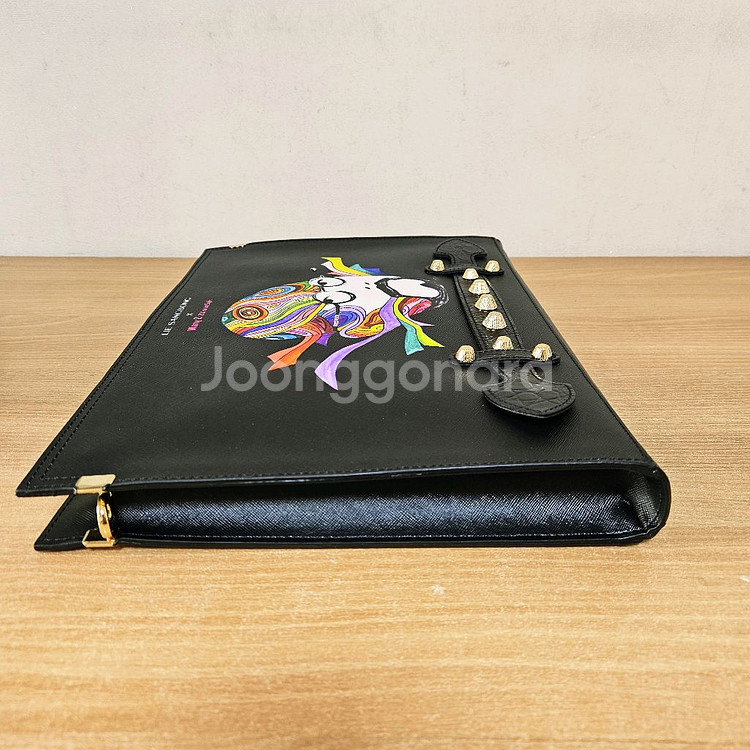 와니지 이상봉 주완식 콜라보 맨즈백, 남자클러치, 손가방--4