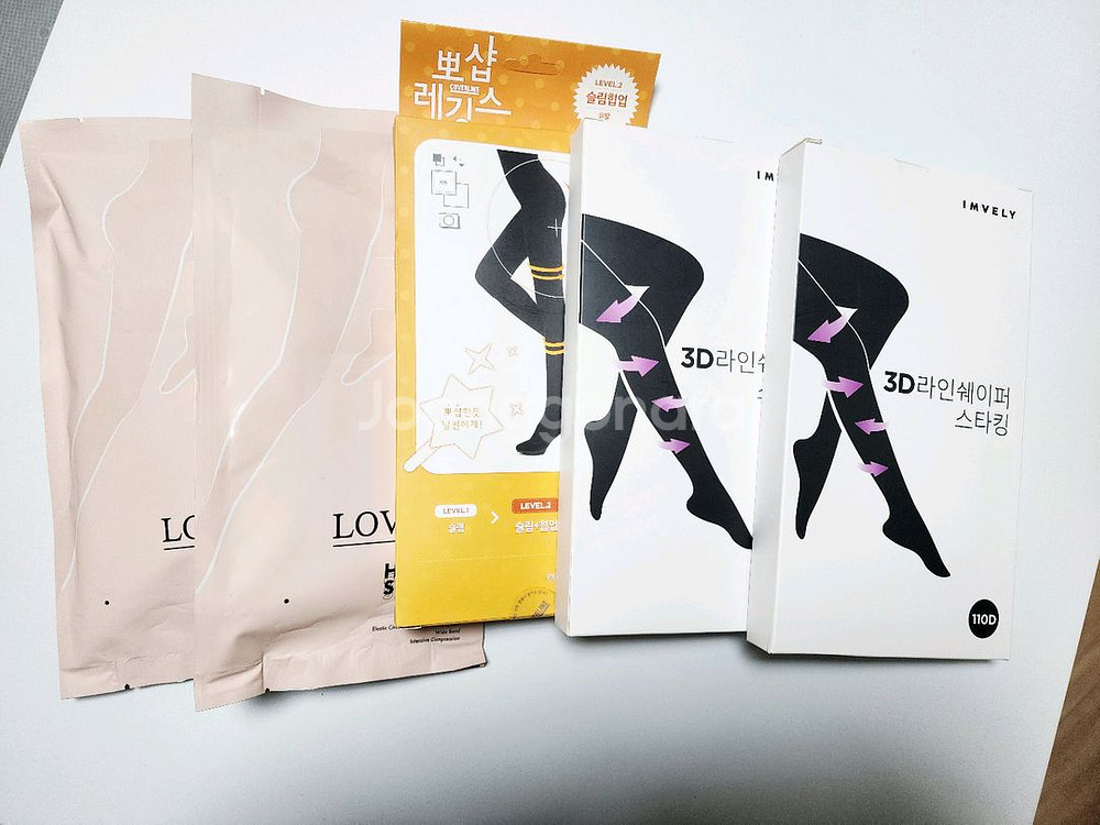 라인쉐이퍼 보정 스타킹 5개 일괄가격--0