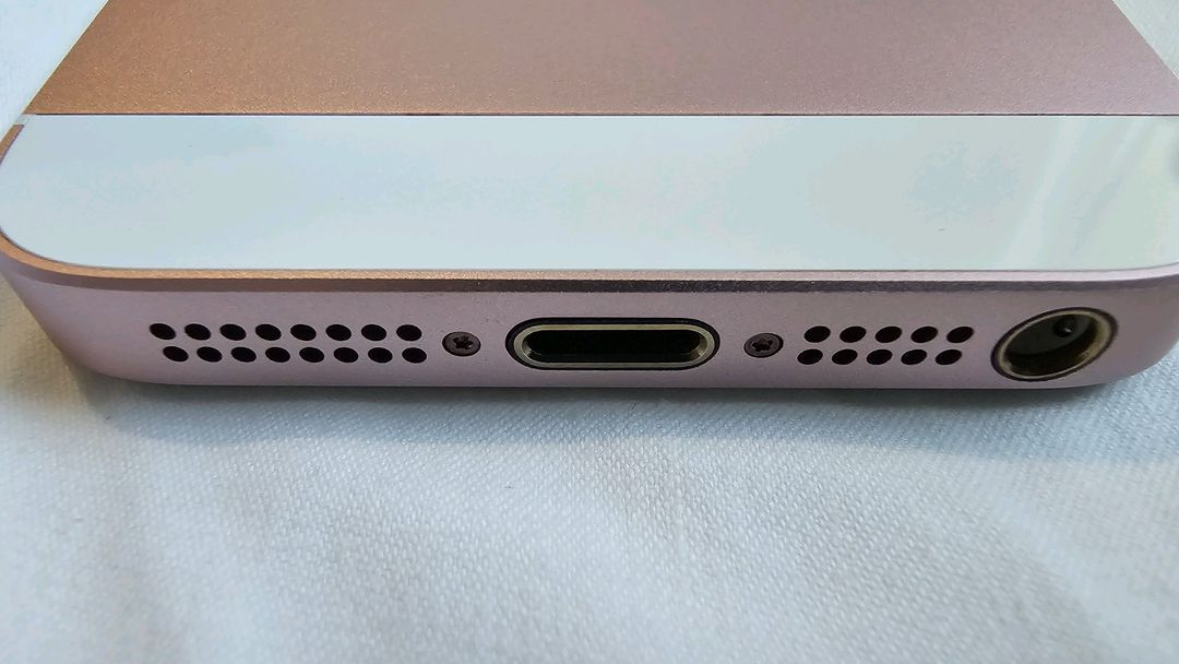 [짜깁기X정품] 아이폰 SE1 128GB 배터리신품 무음카메라 로즈골드--7