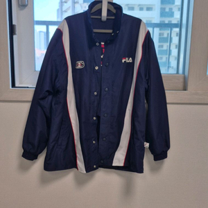 [FILA] 남성 바람막이 자켓 판매합니다(사이즈: XL/색상: 네이비)