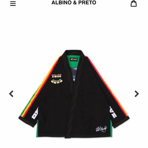 알비노앤프레토 Albinoandpreto 밥말리도복 Bob maley gi black A1L 이미지