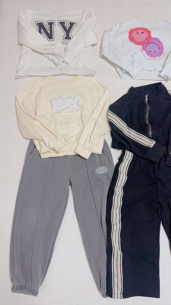 여아 110 - 120 상하복 9벌 일괄--3