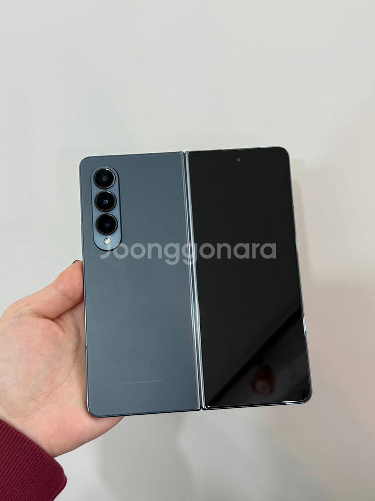 액정수리)갤럭시Z폴드4 그린 256GB Y1403--0