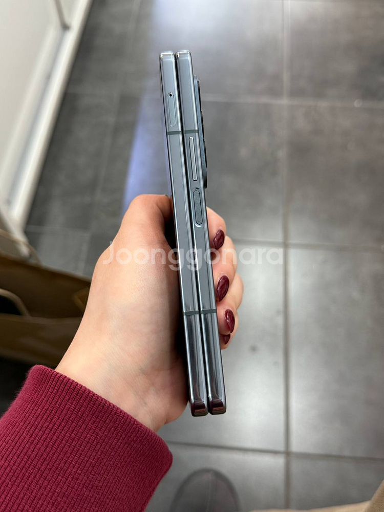 액정수리)갤럭시Z폴드4 그린 256GB Y1403--5