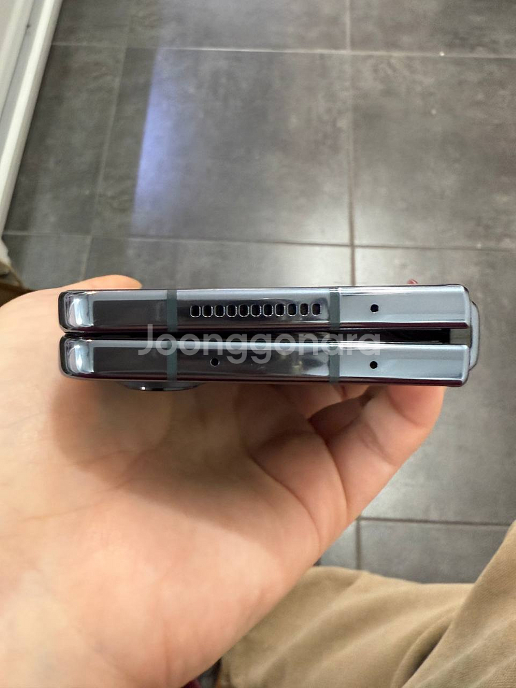 액정수리)갤럭시Z폴드4 그린 256GB Y1403--4