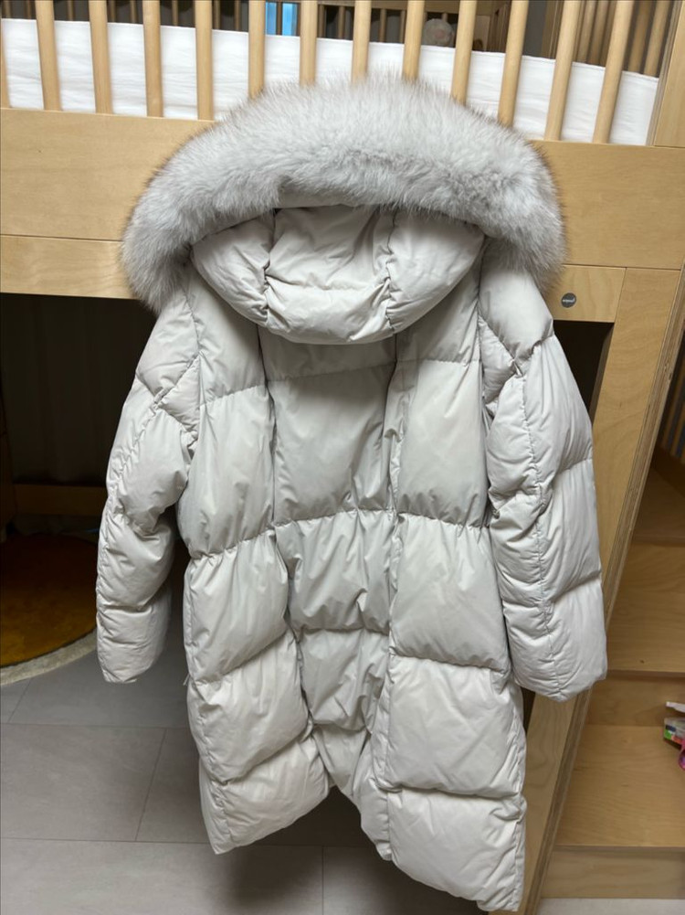 코오롱 구스다운 스노우문 85사이즈--1