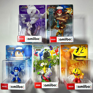 닌텐도 아미보 록맨 팩맨 피크민 메트로이드 뮤츠 스위치