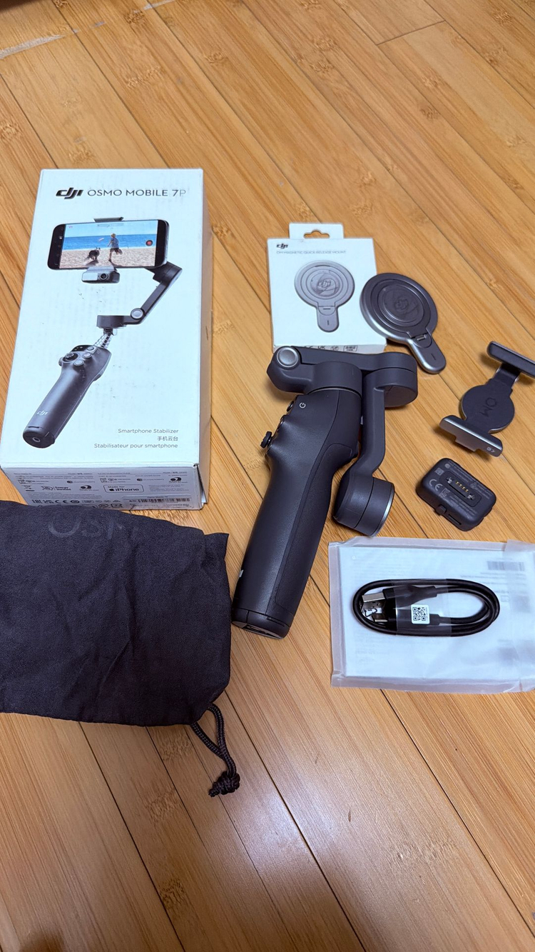 DJI 오즈모모바일 7P + 케어리프레쉬 + 마그네틱마운트--0