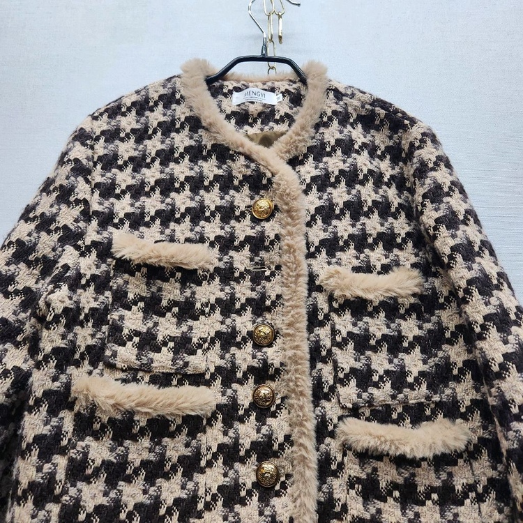 MENGYI 하운드투스 트위드 셋업 M(M/26)--2