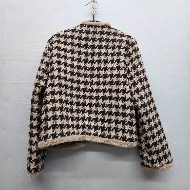 MENGYI 하운드투스 트위드 셋업 M(M/26)--4