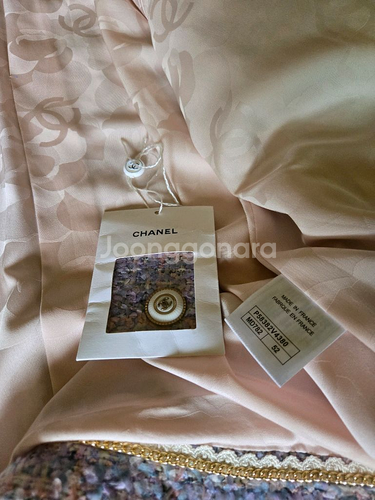 GD 샤넬 크루즈 트위드쟈켓 52(105~110) 크롬하츠 erd--5