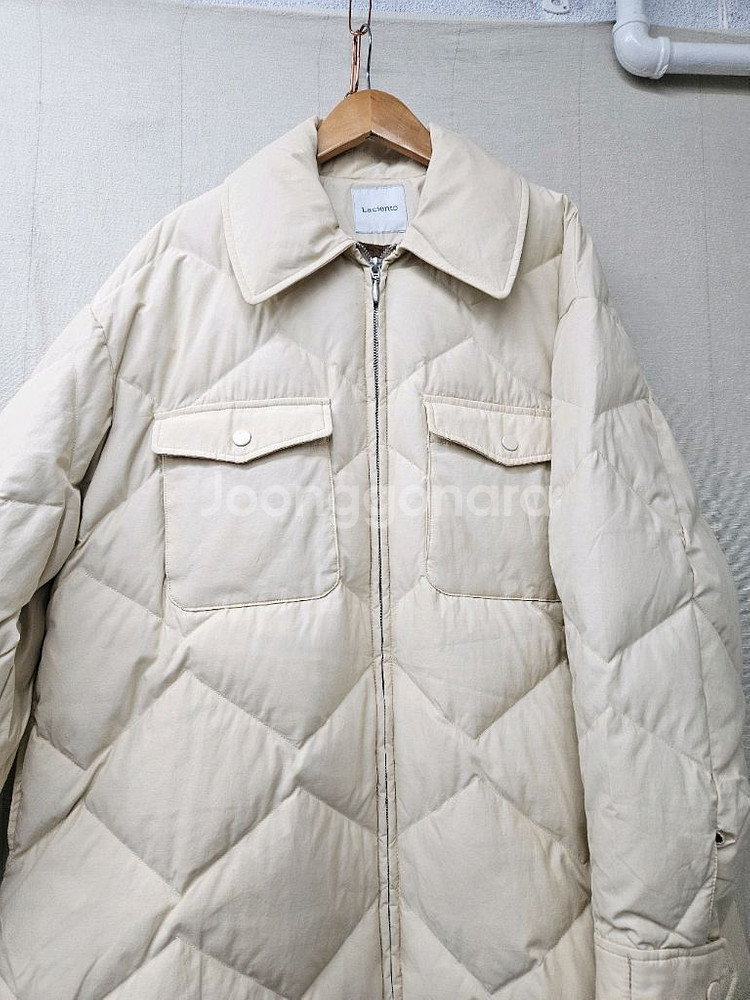 라시엔토 퀼팅 구스다운롱패딩 88--2