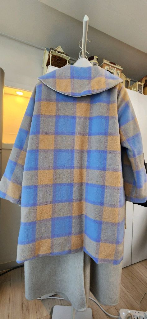 새상품 여아퍼베스트+울혼방퍼안감코트 150--2